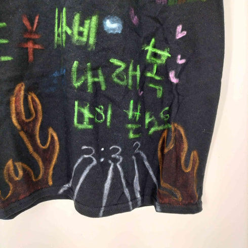 GILADAN ボディ スケッチ ペイント S/S Tシャツ メンズ import:XL