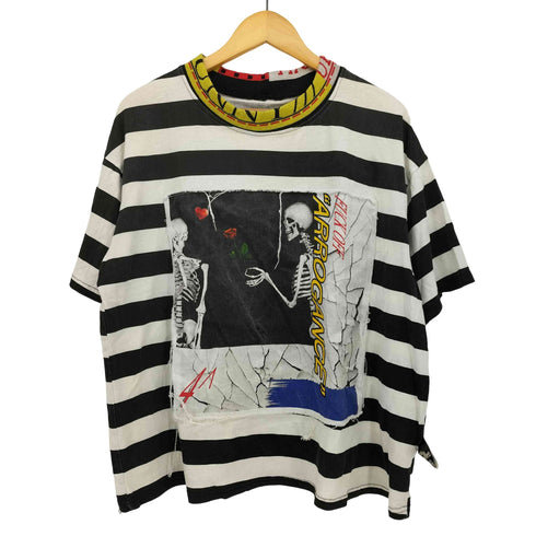 ボーダー クルーネック カスタム S/S Tシャツ メンズ