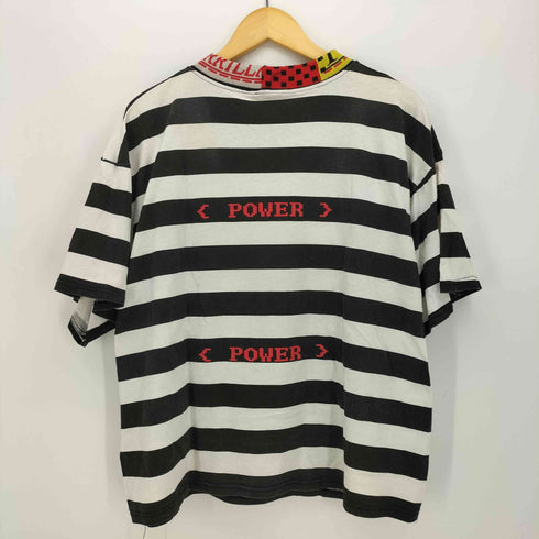 ボーダー クルーネック カスタム S/S Tシャツ メンズ