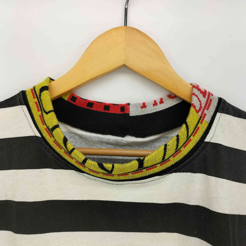 ボーダー クルーネック カスタム S/S Tシャツ メンズ