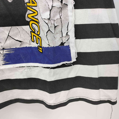 ボーダー クルーネック カスタム S/S Tシャツ メンズ