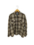 HABAND'S ICE HOUSE FLANNEL SHIRTS チェック ジッパー フランネル シャツ メンズ import:XL