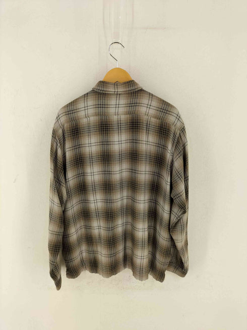 HABAND'S ICE HOUSE FLANNEL SHIRTS チェック ジッパー フランネル シャツ メンズ import:XL