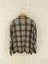 HABAND'S ICE HOUSE FLANNEL SHIRTS チェック ジッパー フランネル シャツ メンズ import:XL