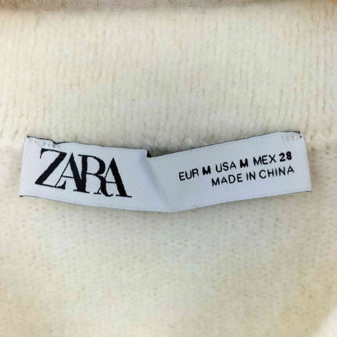 ザラ ZARA ソフトニットショートセーター レディース import:M