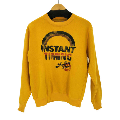 プリントクルーネックスウェット メンズ JPN:M