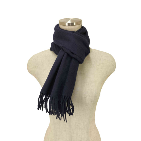 100% カシミヤ ウールマフラー メンズ