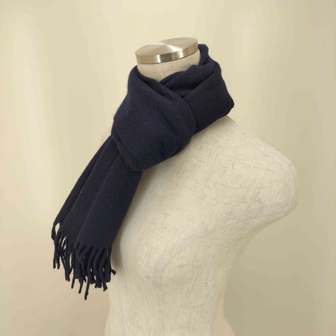 100% カシミヤ ウールマフラー メンズ