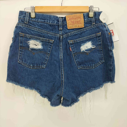 リーバイス Levis 80S USA製 ボタン裏544刻印 18505-0214 カットオフ デニム ホット ショート パンツ レディース 18
