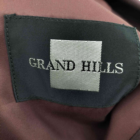 GRAND HILLS 2B ウール テーラード ジャケット メンズ JPN:S