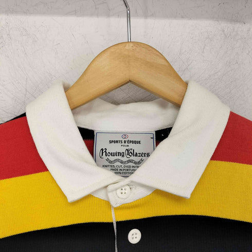 ローイング ブレザーズ ROWING BLAZERS ボーダー ラガーシャツ メンズ JPN:L
