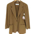 マックスマーラ MAX MARA 白タグ イタリア製 総裏 肩パッド 1B ウール テーラード ジャケット レディース EUR:42