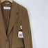 マックスマーラ MAX MARA 白タグ イタリア製 総裏 肩パッド 1B ウール テーラード ジャケット レディース EUR:42