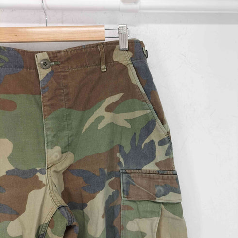 ユーエスアーミー U.S. ARMY ウッドランドカモ BDU カーゴパンツ メンズ