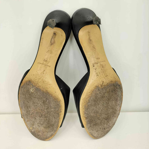 コス COS レザー ミュール サンダル レディース 40