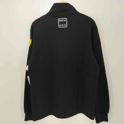 8SIX400 企業ロゴ ハーフジップスウェット メンズ JPN:XL