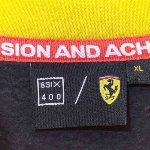 8SIX400 企業ロゴ ハーフジップスウェット メンズ JPN:XL