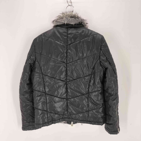 襟ファー 中綿ジップアップジャケット Y2K メンズ JPN:M