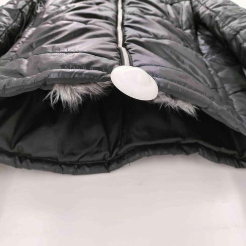 襟ファー 中綿ジップアップジャケット Y2K メンズ JPN:M