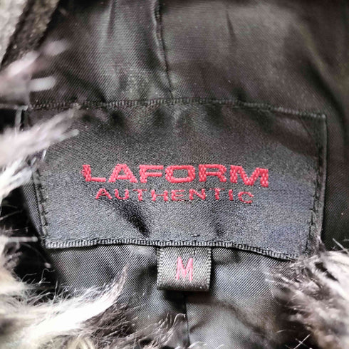 襟ファー 中綿ジップアップジャケット Y2K メンズ JPN:M