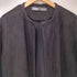 ザラ ZARA フェイクスウェード ノーカラージャケット レディース import:S