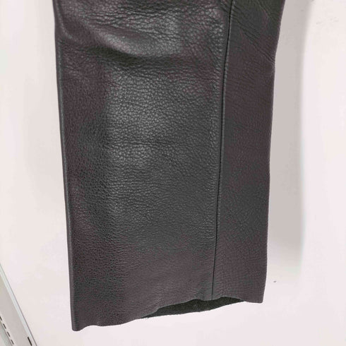 OUTLOW カウレザーパンツ レディース 28