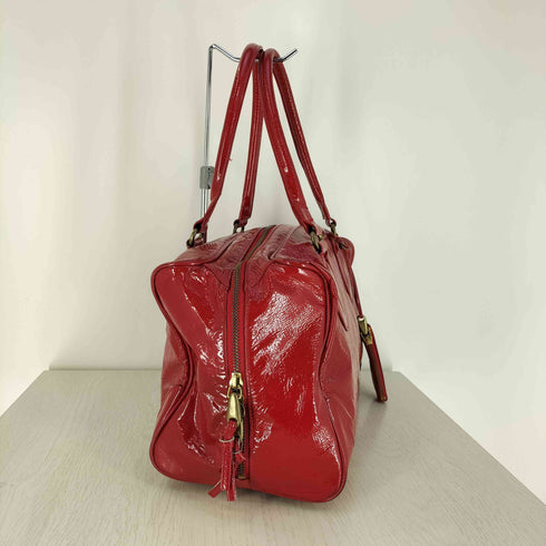 SELVEDGE エナメルコーティング ハンドバッグ レディース