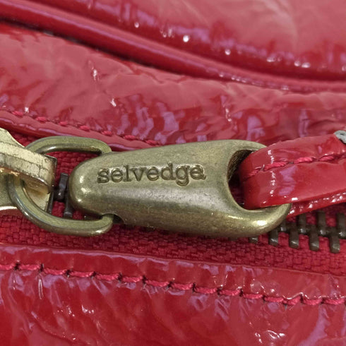 SELVEDGE エナメルコーティング ハンドバッグ レディース