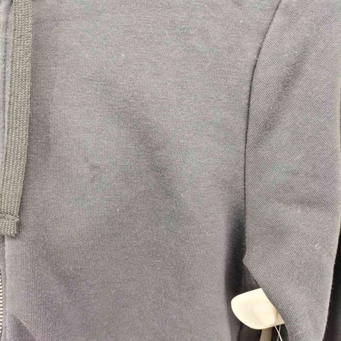 アディダス adidas 袖ロゴ プリント ジップアップ フーディ パーカー レディース JPN:L