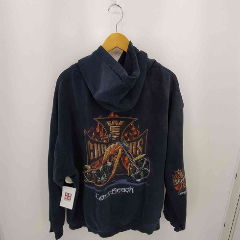 JESSE WHO? 90s WEST COAST CHOPPERS Long Beach プリント パーカー メンズ
