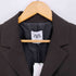 ザラ ZARA チェック クロップド 1B テーラードジャケット レディース import:S