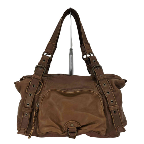 Comodo+plust LEATHER ONE SHOULDER BAG レザー ワンショルダー バッグ Y2K レディース