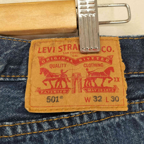 リーバイス Levis ボタン裏1985 501ボタンフライデニムパンツ メンズ W32L30