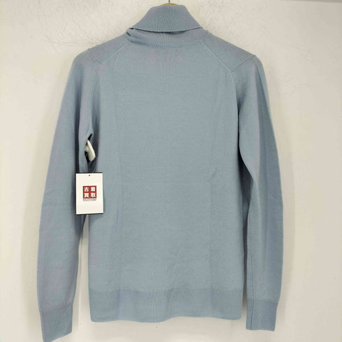 ジョンスメドレー JOHN SMEDLEY イングランド製 ウール100 ハイネックニット メンズ JPN:M