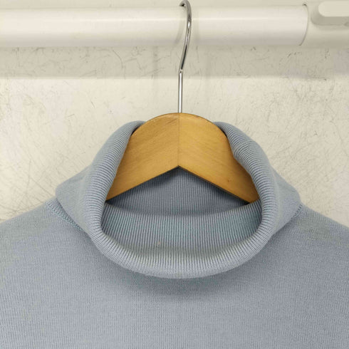 ジョンスメドレー JOHN SMEDLEY イングランド製 ウール100 ハイネックニット メンズ JPN:M