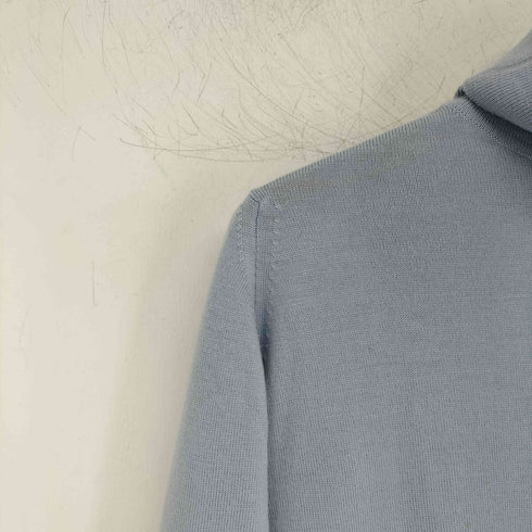 ジョンスメドレー JOHN SMEDLEY イングランド製 ウール100 ハイネックニット メンズ JPN:M