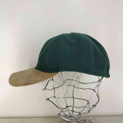 USA製 GENUINE SUEDE スエード切替ウール6パネルキャップ メンズ L-XL