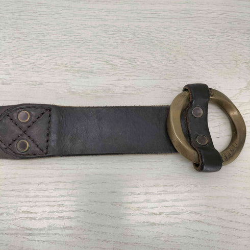 デザインバックル レザーウエスタンベルト メンズ