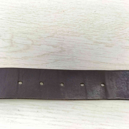 ジェイクルー J.CREW USA製 スクエアバックル レザーベルト レディース 26