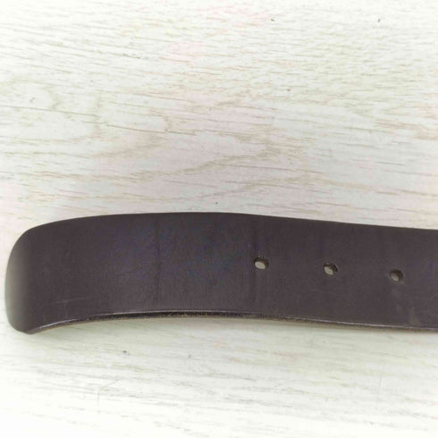 ジェイクルー J.CREW USA製 スクエアバックル レザーベルト レディース 26