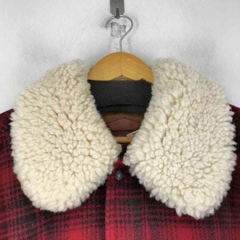 ウールリッチ WOOLRICH 90S USA製 チェックボアコート メンズ M