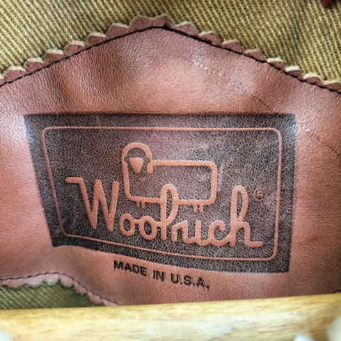 ウールリッチ WOOLRICH 90S USA製 チェックボアコート メンズ M