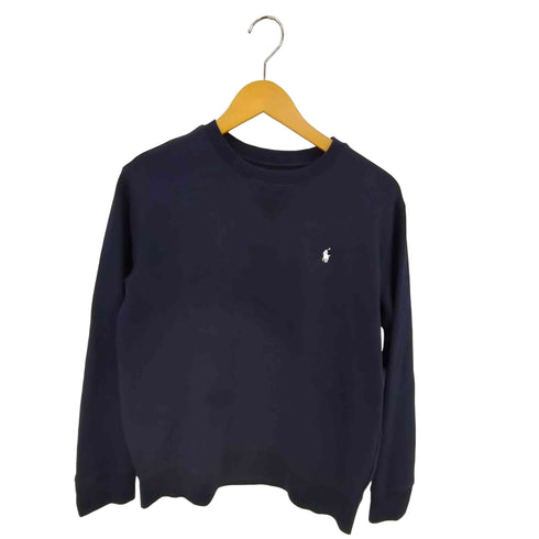 ポロラルフローレン POLO RALPH LAUREN ポニー刺繍 Vガゼット クルーネックスウェット レディース L/G 14-16