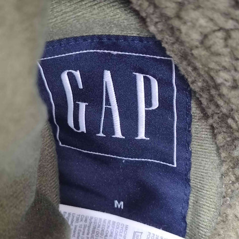 ギャップ Gap 20AW JAC OVERSIZED リバーシブルフリースジャケット メンズ import:M