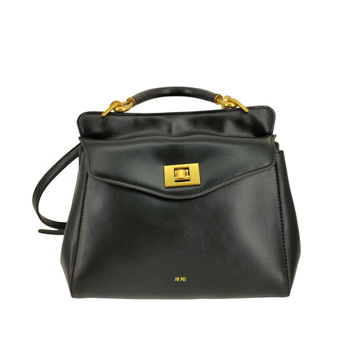 JWPEI Lucia クラシック トップハンドル ウーブンバッグ レディース