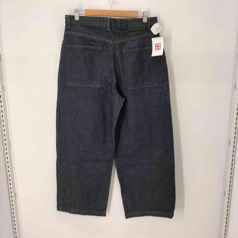 ザラ ZARA ワイドレッグ デニム バギー メンズ 42/32