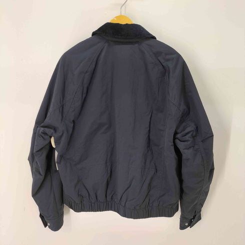 ザラ ZARA 襟コーデュロイ ナイロン 中綿 ブルゾン メンズ import:L
