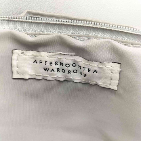 アフタヌーンティーワードローブ AFTERNOONTEA WARDROBE インナー 脱着可能 シボレザー トートバッグ レディース