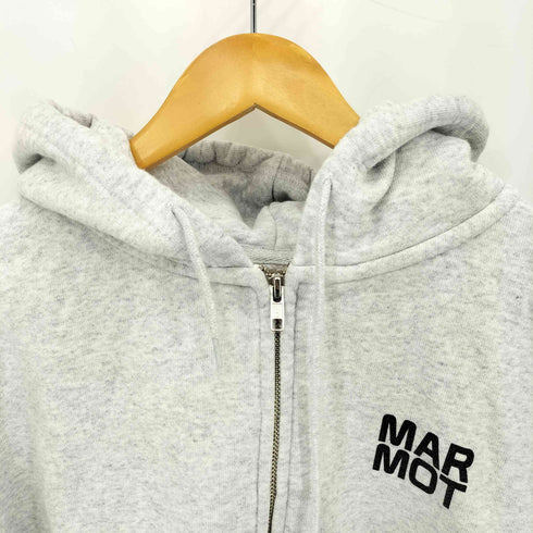 マーモット MARMOT CAPITAL LOGO ZIP UP HOODIE キャピタル ロゴ ジップアップ パーカー レディース import:M