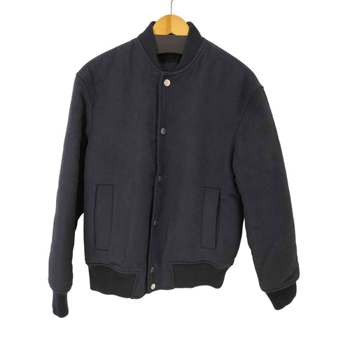 ザラ ZARA メルトン スタジャン バーシティージャケット メンズ import:S